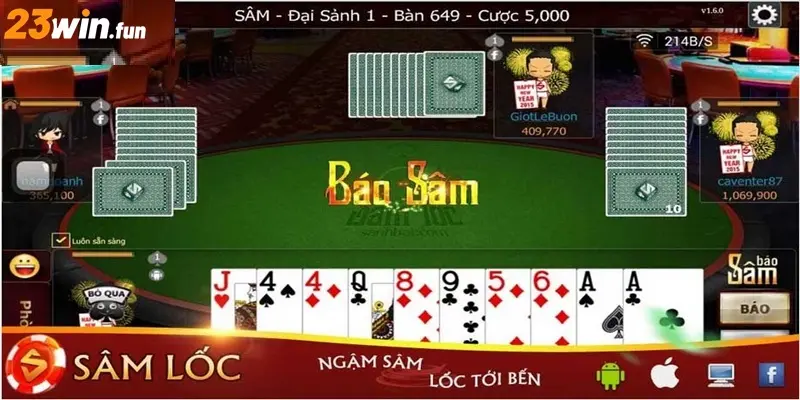 Sâm lốc dễ chơi dễ trúng