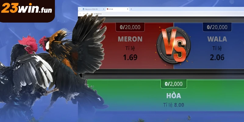 Dễ dàng chọn cửa cược Meron, Wala hoặc BDD chỉ với một thao tác