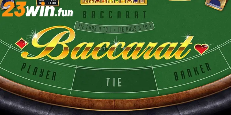 Những cửa cược trong Baccarat
